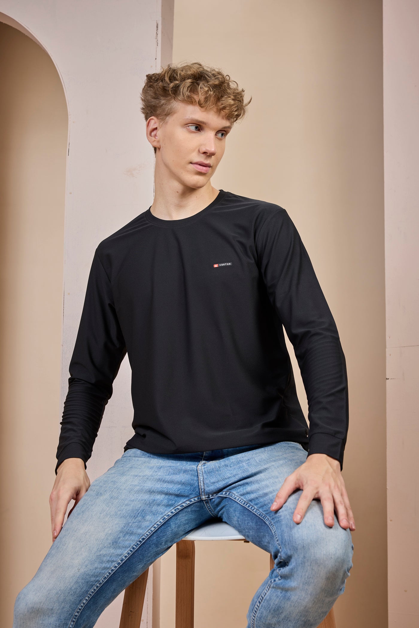 Vestor Clothing Men’s Full Sleeve T-Shirt – Classic, Comfortable & Versatile